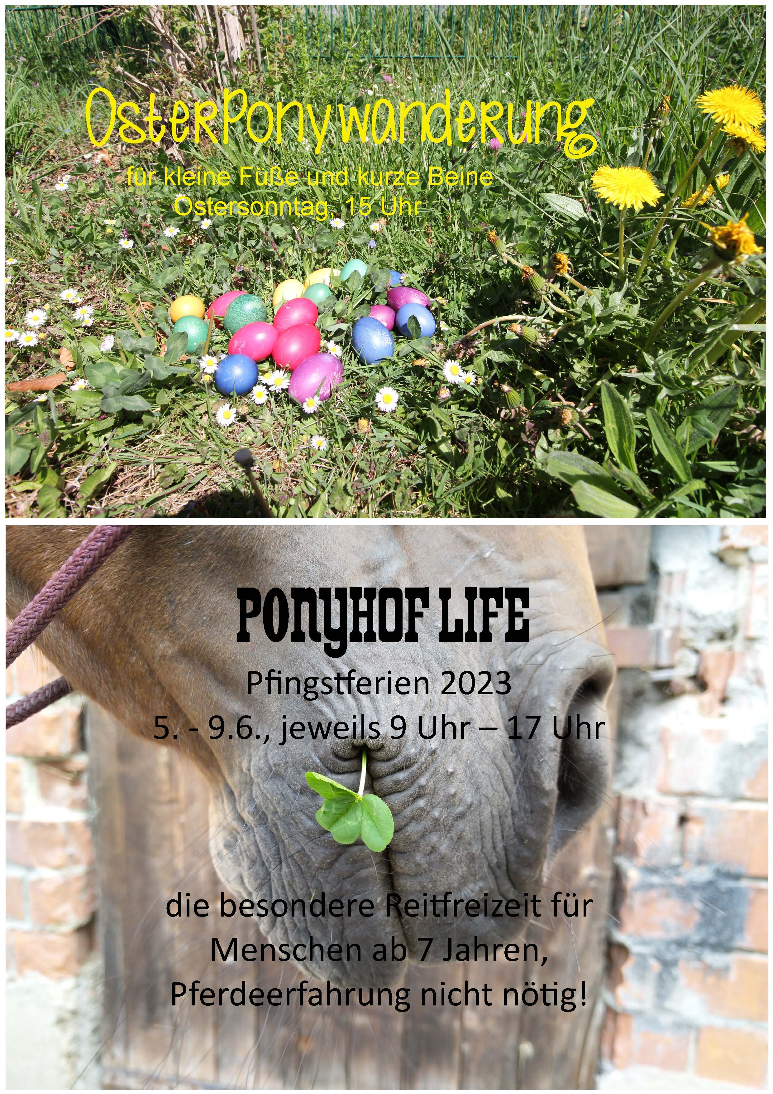 Ausschreibung Osterwanderung und Pfingstfreizeit